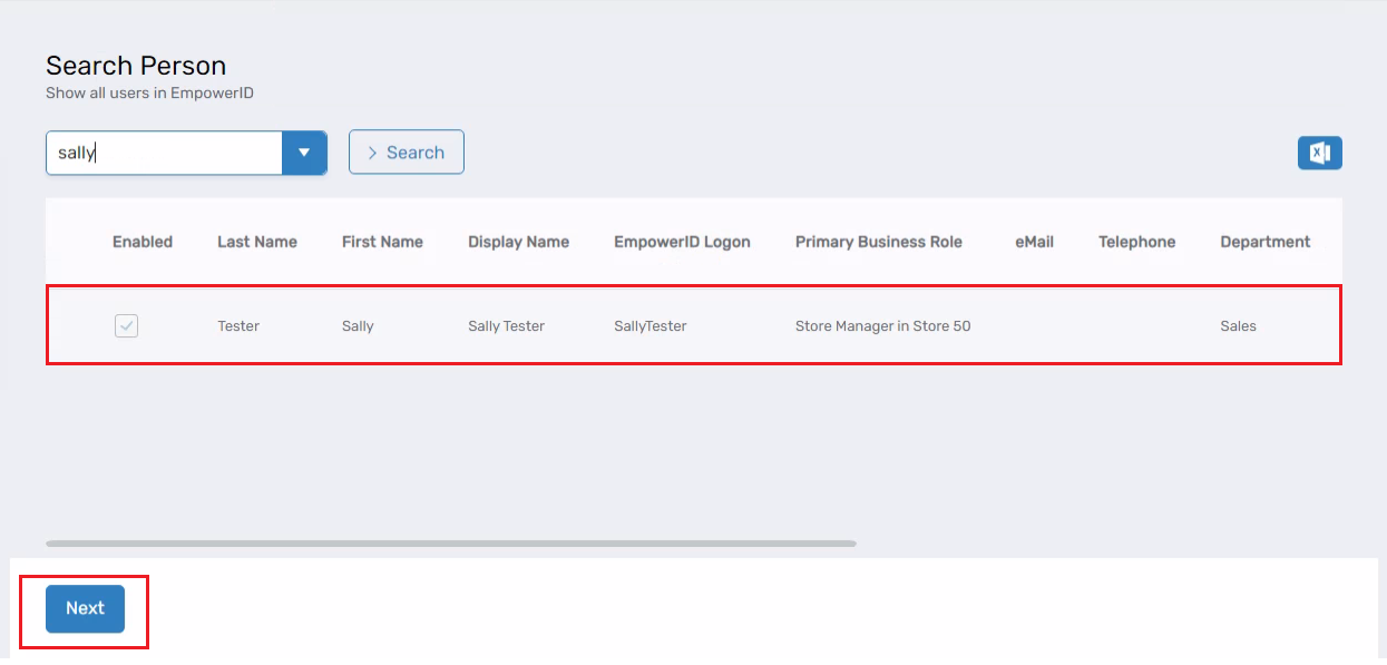 Workflow Page