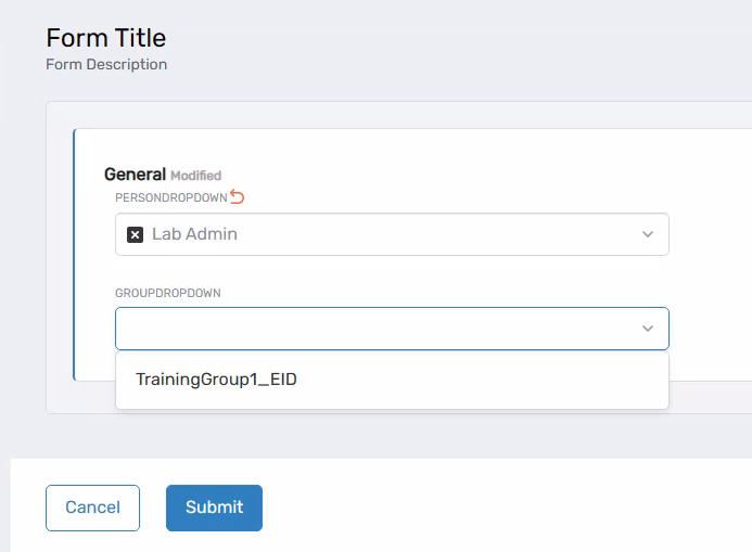 Workflow Page