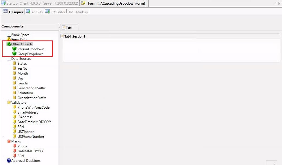 Workflow Page