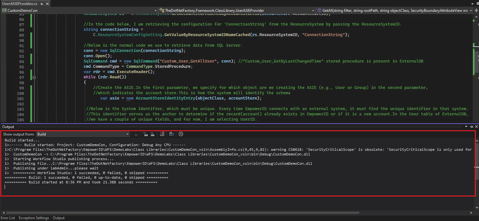 Workflow Page
