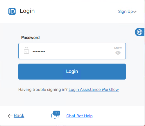 Workflow Page