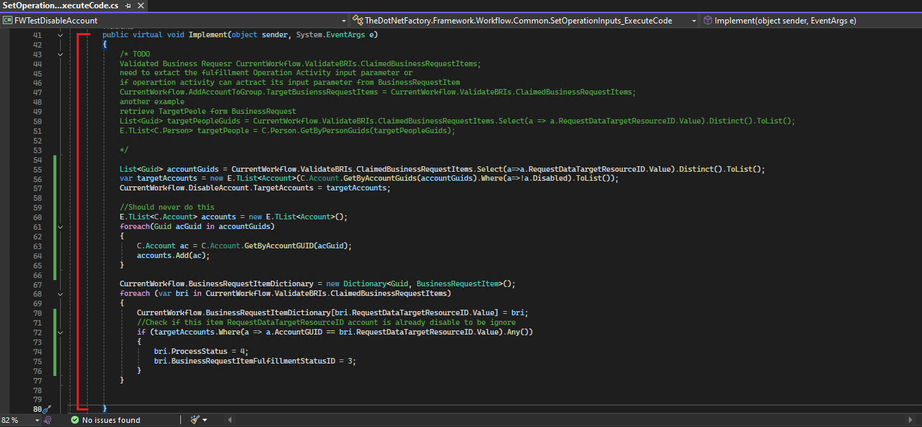 Workflow Page