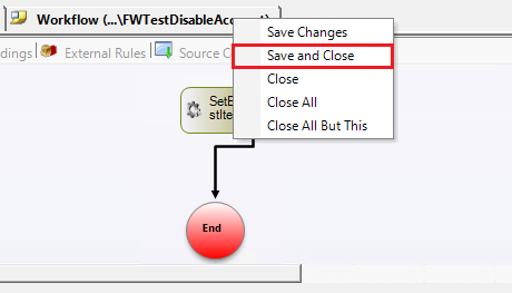 Workflow Page