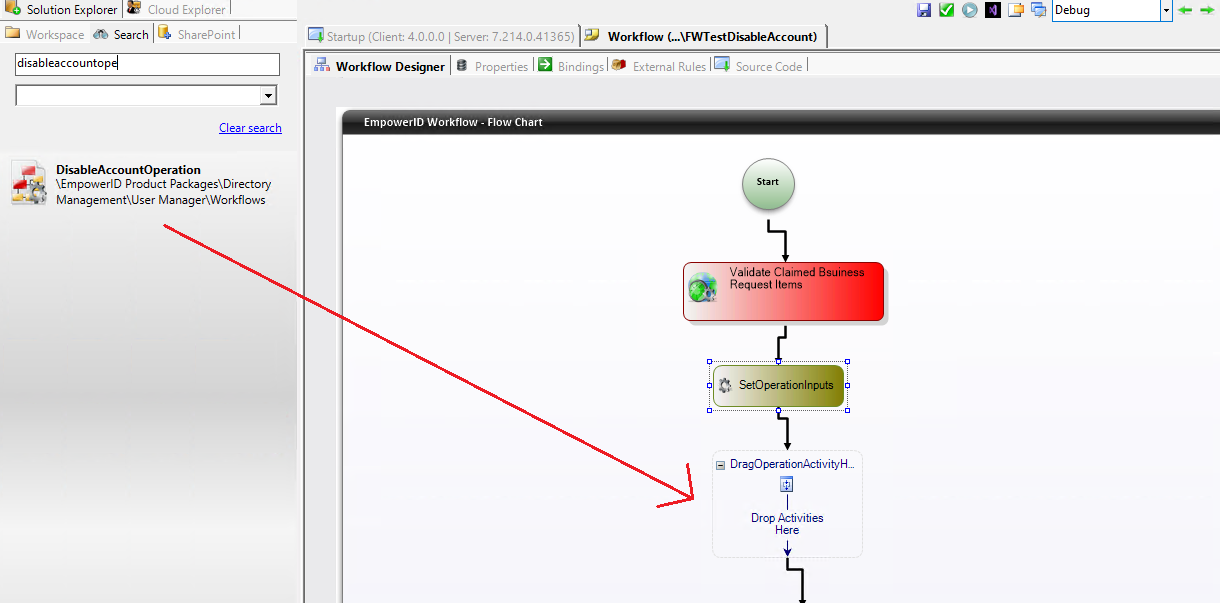 Workflow Page