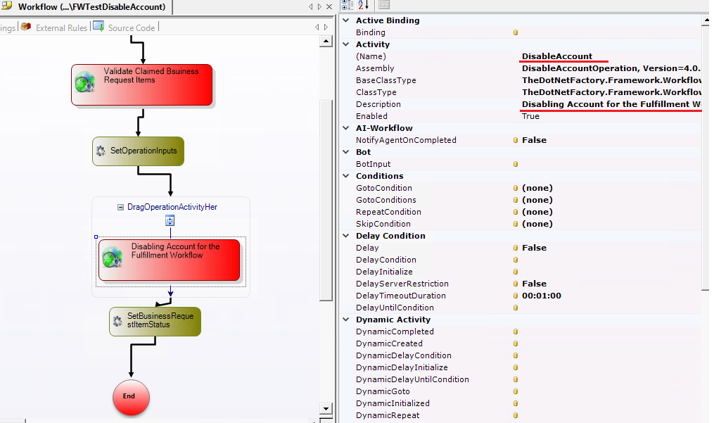 Workflow Page