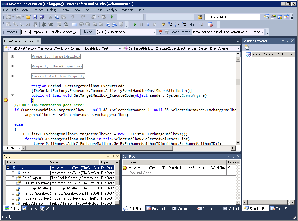 Workflow Page
