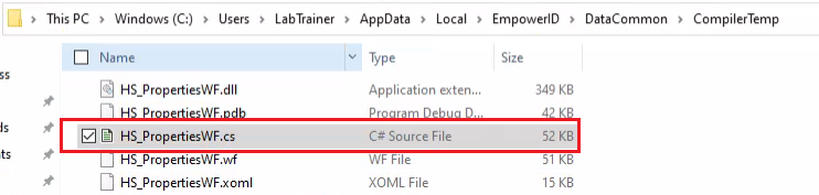 Workflow Page