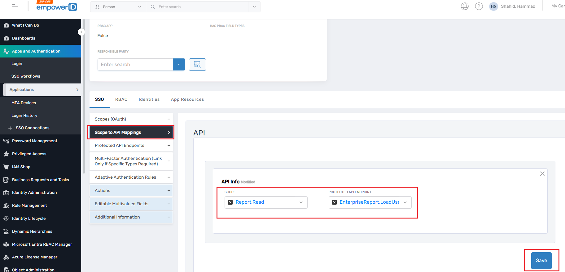 Workflow Page