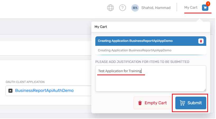 Workflow Page
