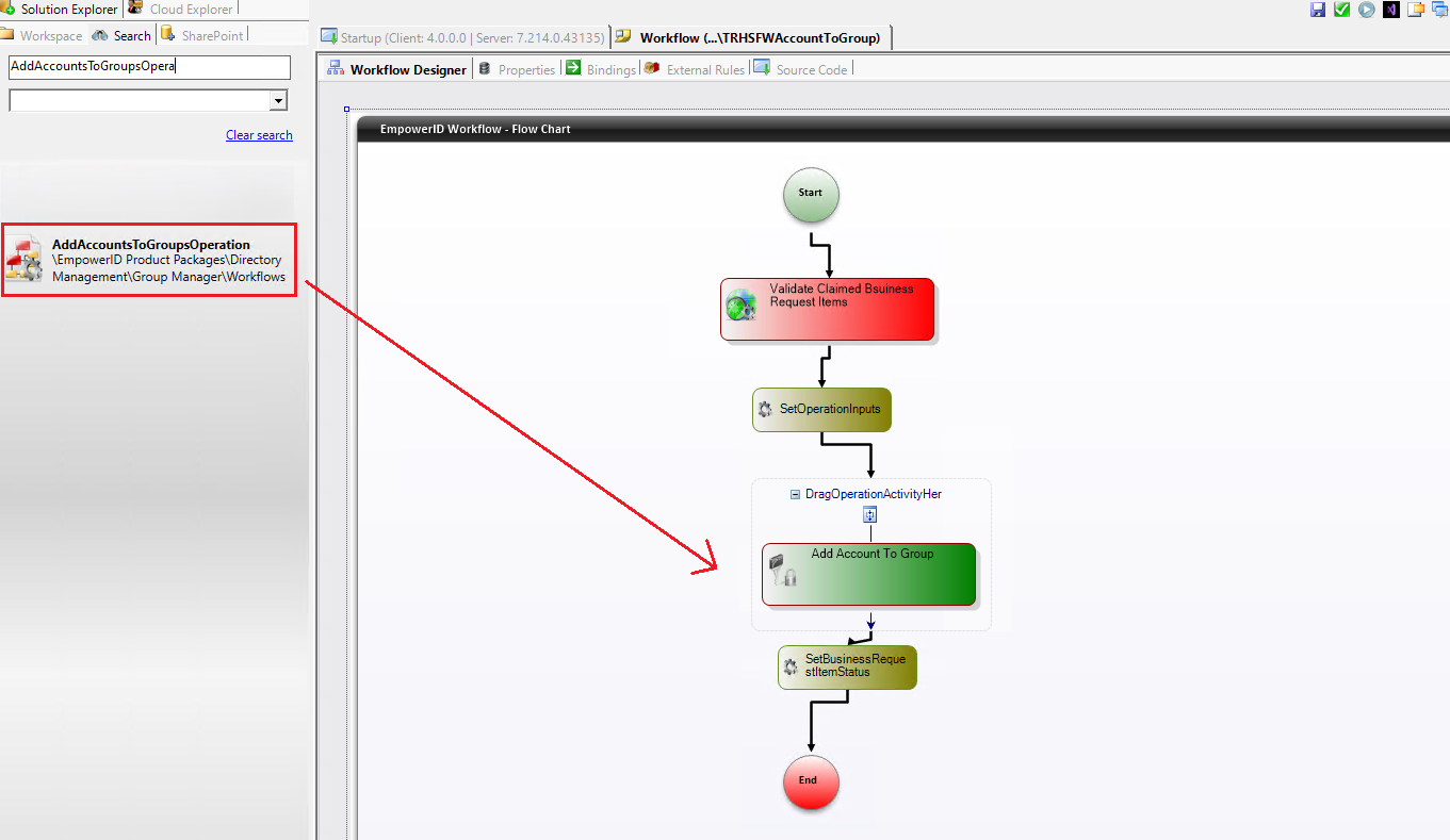Workflow Page