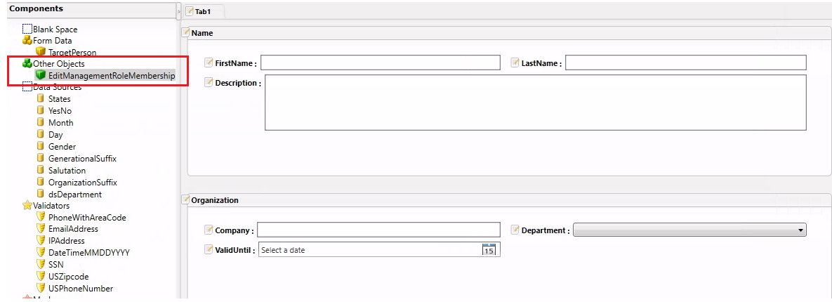 Workflow Page