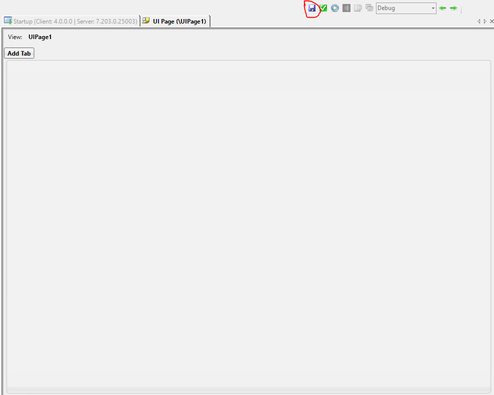 Workflow Page