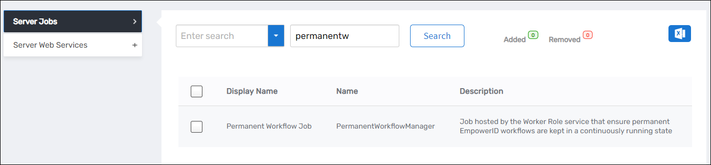 Workflow Page