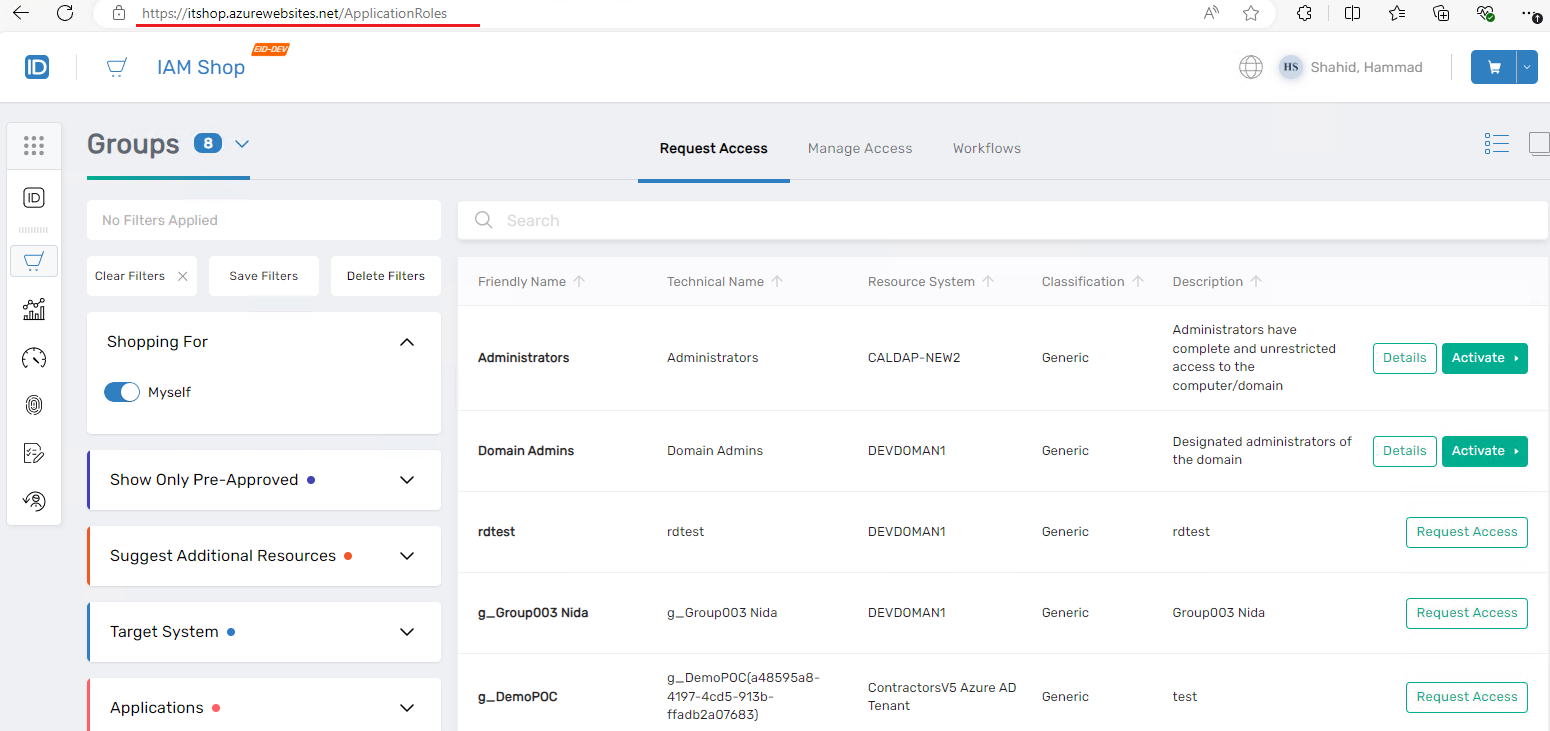 Workflow Page
