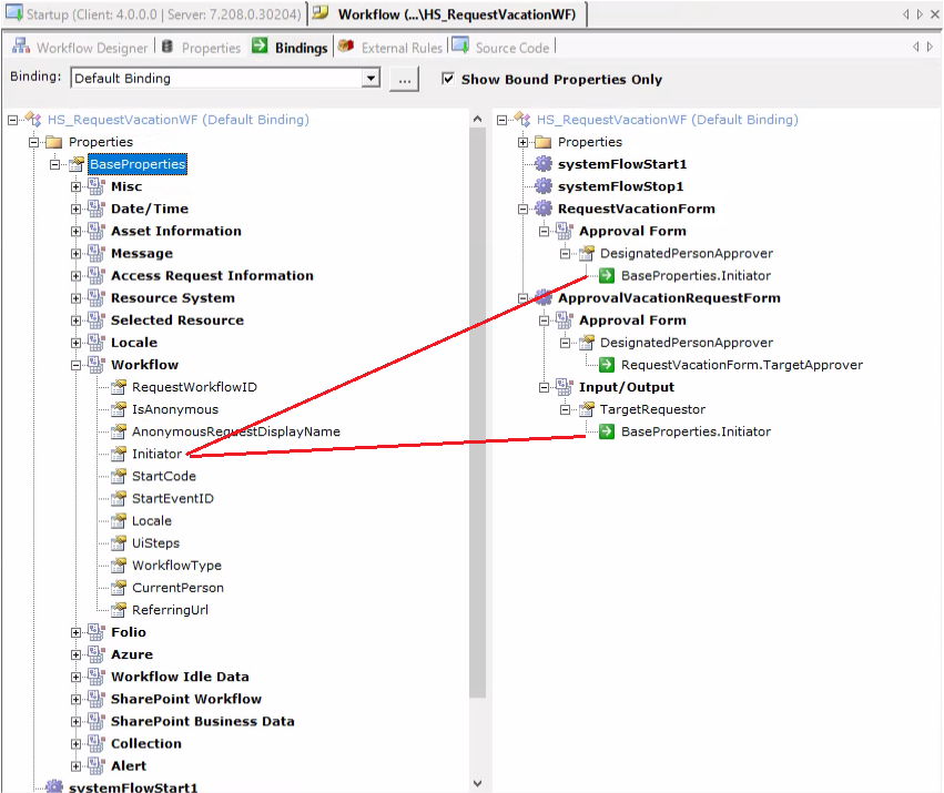 Workflow Page