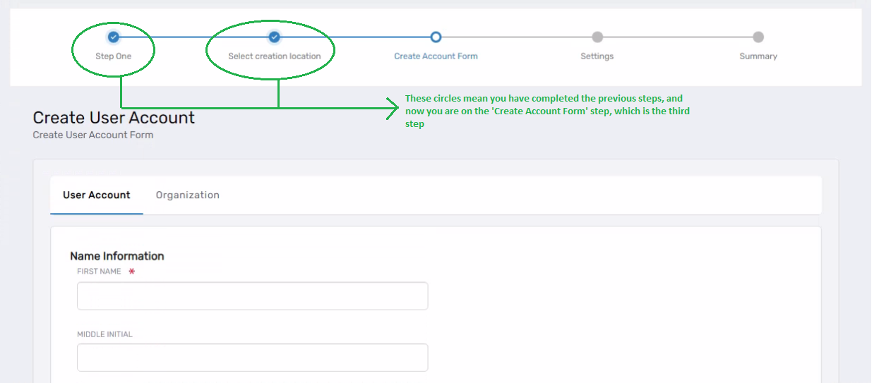 Workflow Page