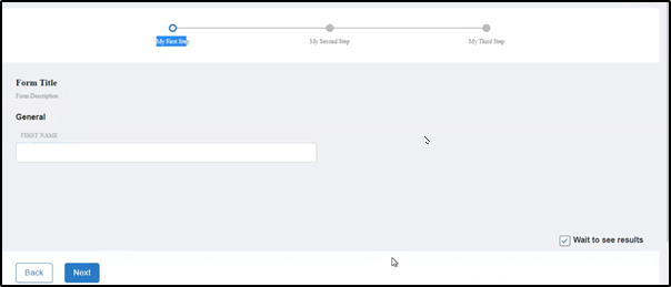 Workflow Page