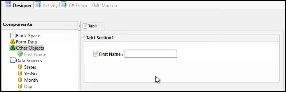 Workflow Page