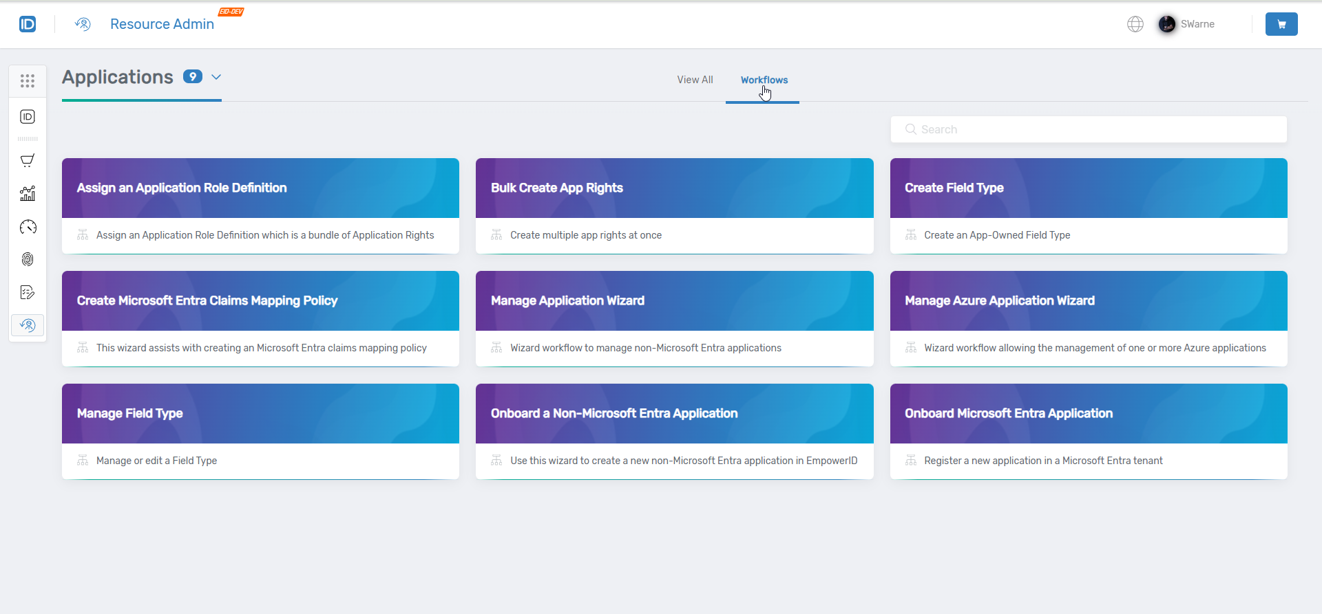 Azure App Managemnt Workflows